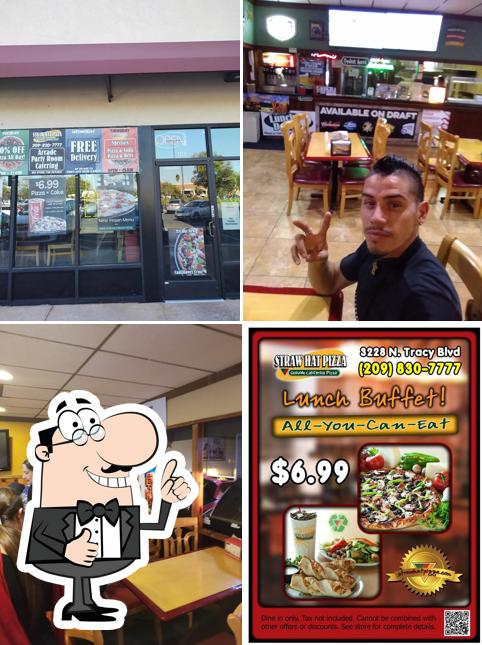 Straw Hat Pizza in Tracy Restaurant menu and reviews
