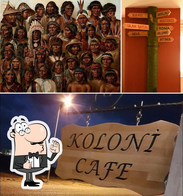 Здесь можно посмотреть снимок кафе "Koloni cafe"