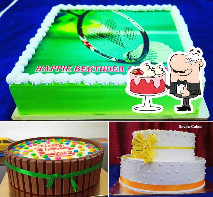 Here's a picture of Deva's Cakes Kizhakkambalam