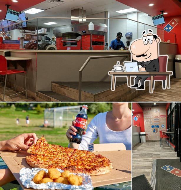 L’image de la intérieur et boisson concernant Domino's Pizza