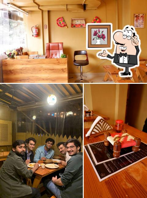 Take a seat at one of the tables at PANJIRI