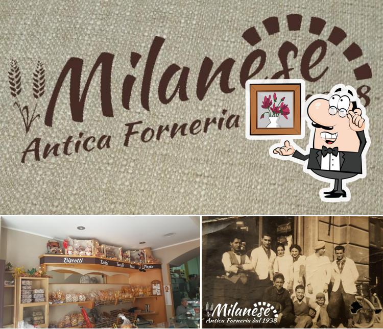 Questa è la foto che mostra la interni e nozze di Milanese Antica Forneria dal 1938