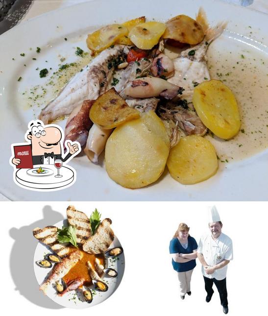 Platti al Osteria della Castagna