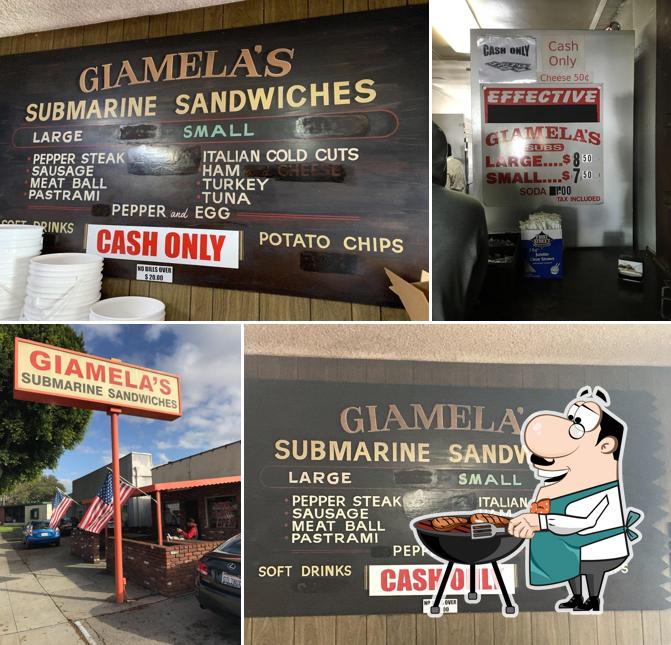 Look at the picture of Giamela's Submarine Sandwiches