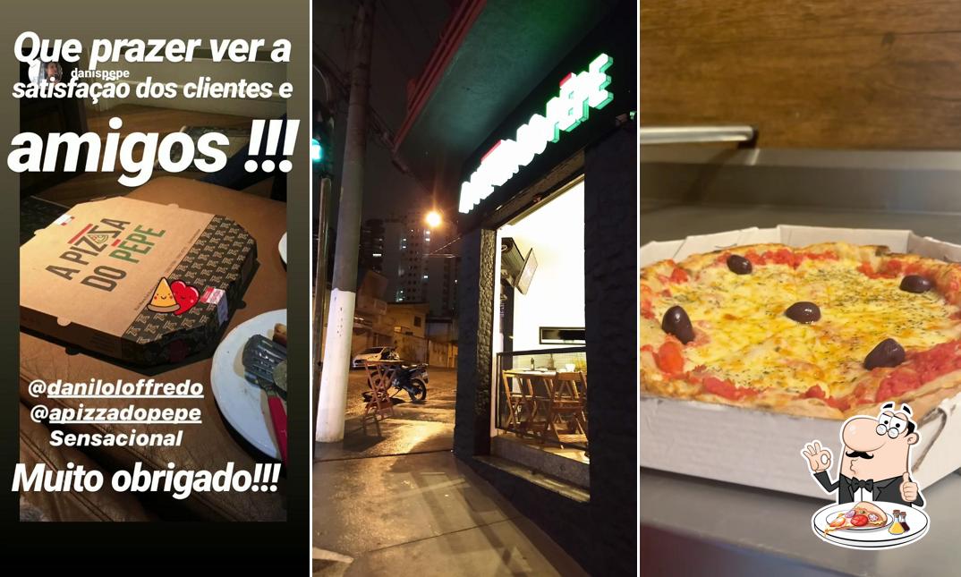 En A Pizza do Pépe, puedes disfrutar de una pizza