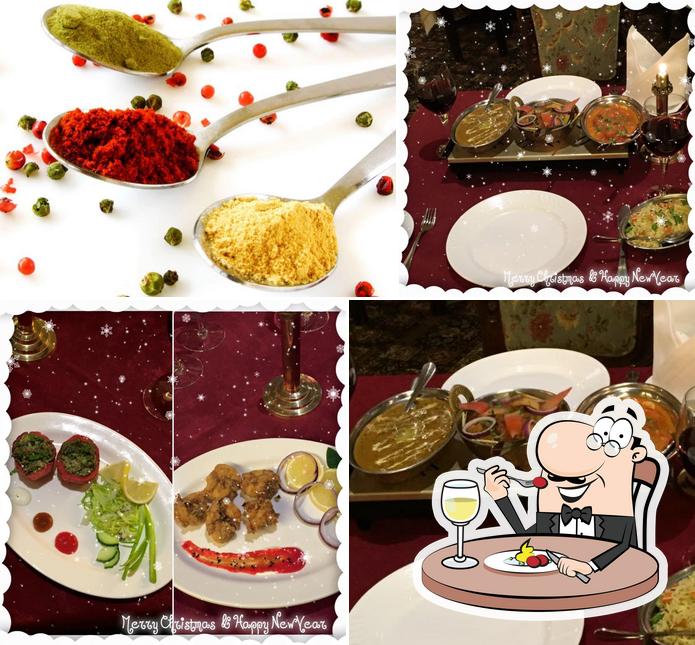 Food at Delhi Darbar Indian Cuisine, Lucan