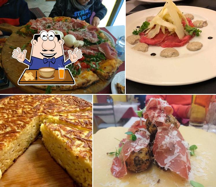 Cibo al Ristorante Dai Borboni
