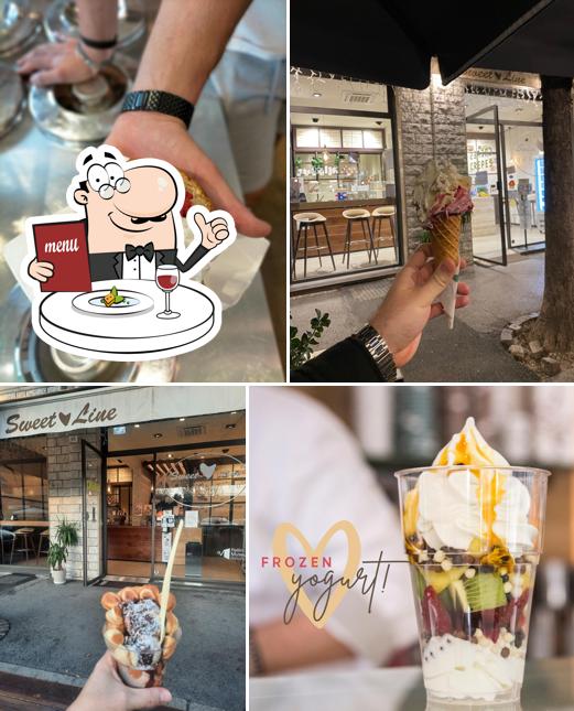 Gelato al Gelateria Sweet Line Rimini