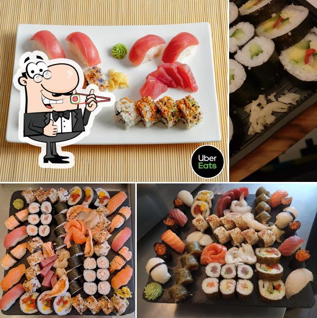 Commandez de nombreuses options de sushi