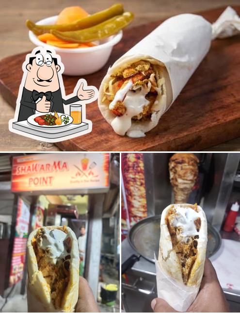 Food at Shawarma point