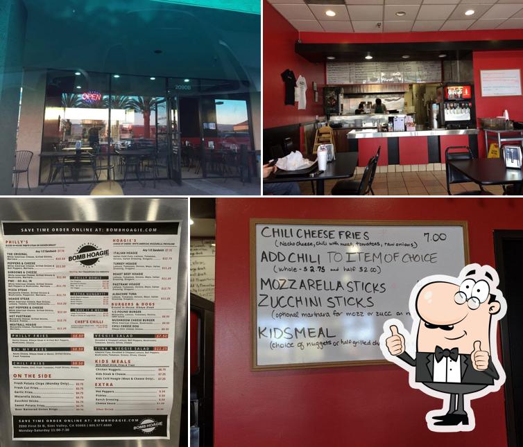 Great Steak Bomb Hoagie, 2090 First St B in Simi Valley Restaurant menu and reviews