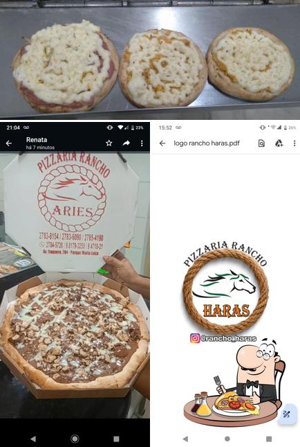 No Rancho Da Pizza loja 2, você pode desfrutar de pizza