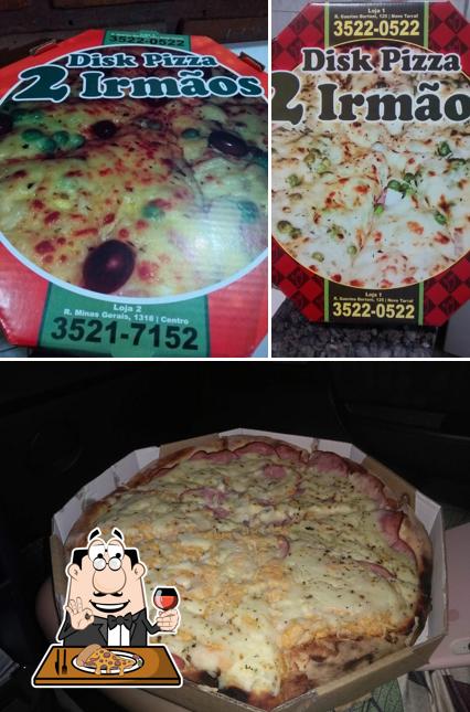 Consiga pizza no Disk Pizza Dois Irmãos
