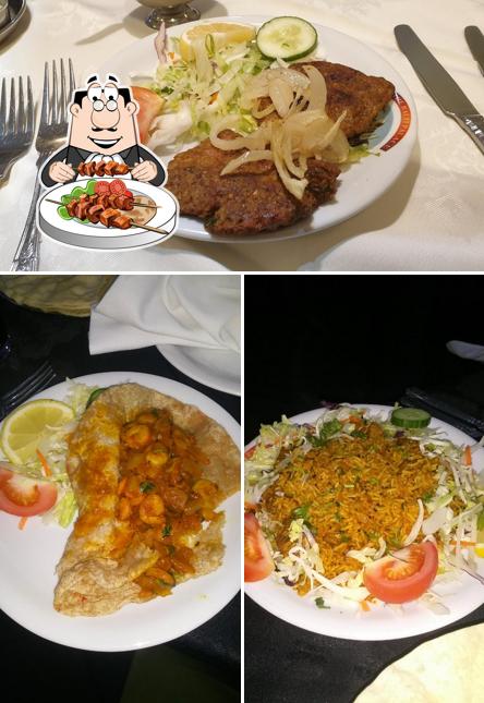 Food at The Balti Palace