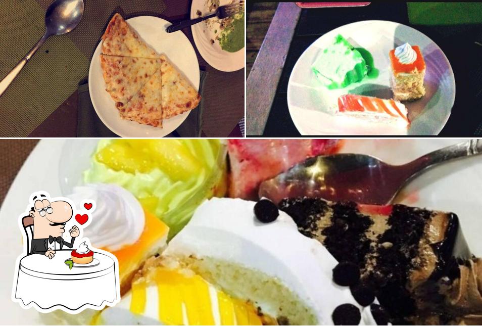 Gazebo Garden Restaurant serves a variety of sweet dishes