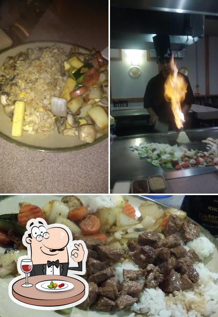 Food at Tokyo Japanese Steakhouse