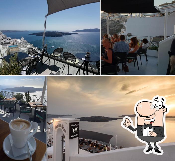 Vr Cafe Bar, Thera Restaurant reviews