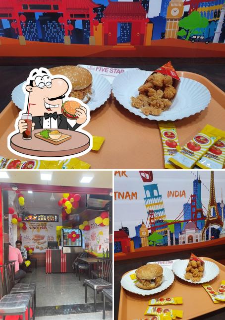 Five Star Chicken’s burgers will suit different tastes
