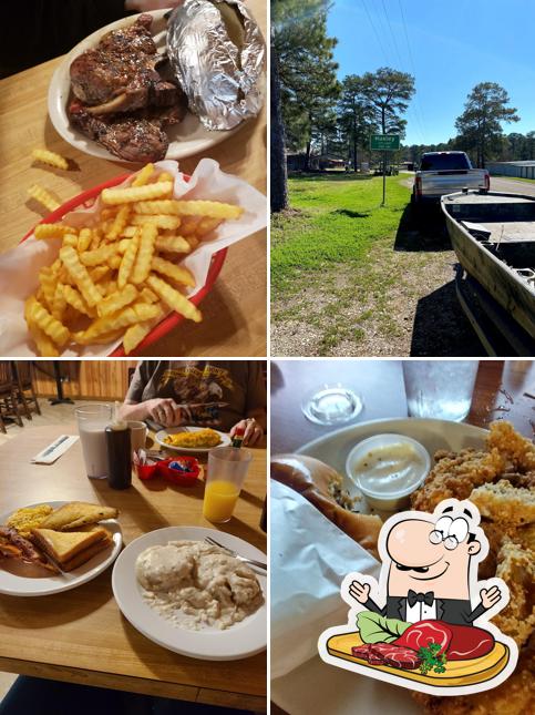 Try out meat meals at Huxley Bay Marina