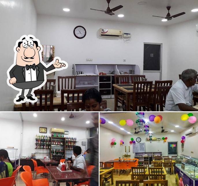 The interior of Joy Food Court