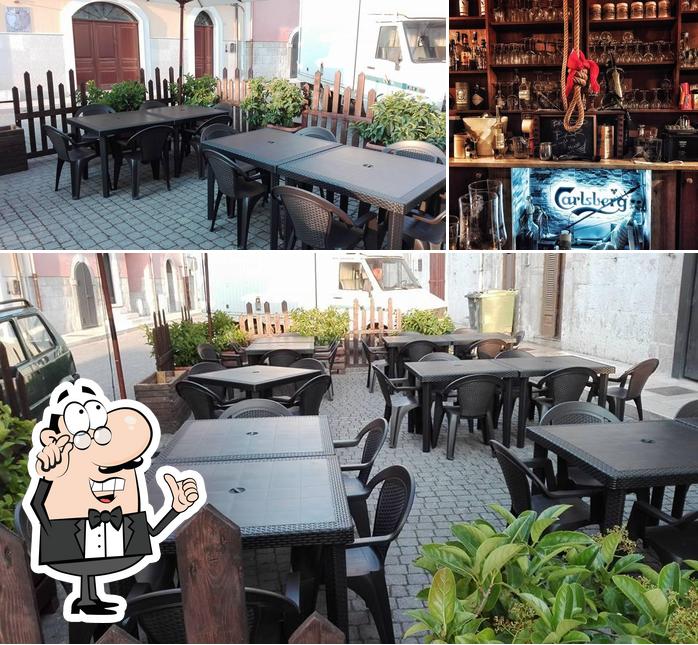 Gli interni di La Taverna del Cappio