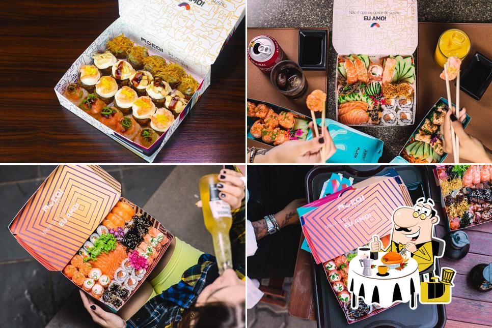 Comida em Mokai Express - Santa Maria Sushi Delivery Experience