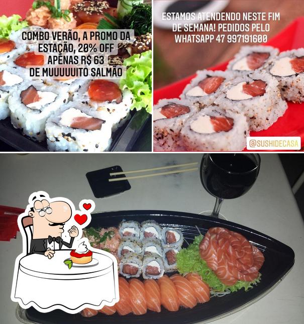 Sushi De Casa serve uma variedade de sobremesas