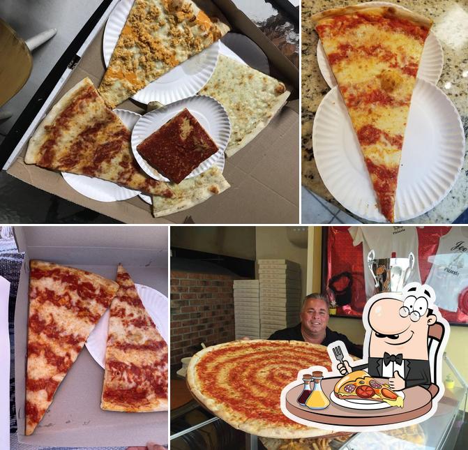 Elige una pizza en Joe's Pizzeria
