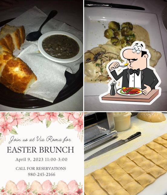 Via Roma Italian Restaurant in Hot Springs Restaurant menu and reviews