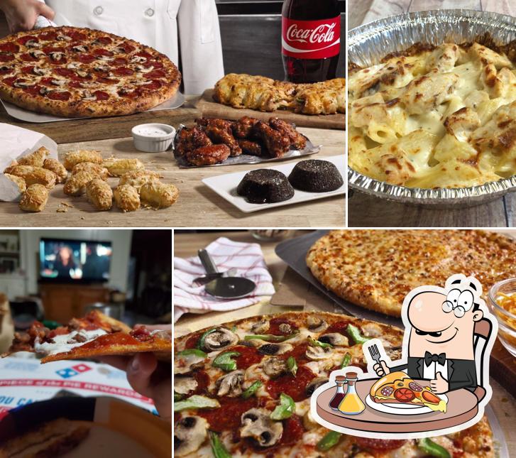 Get pizza at Domino's Pizza