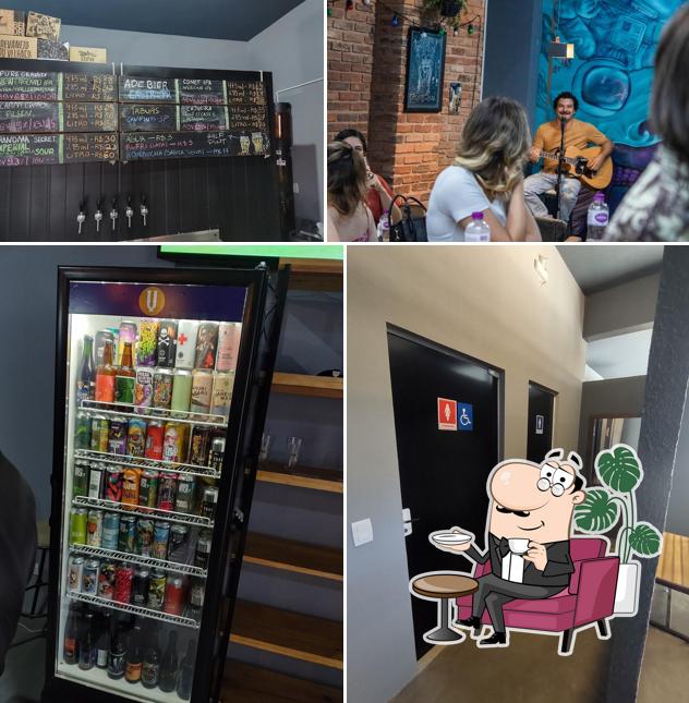 O interior do Virgo Brewery Co. - Micropub