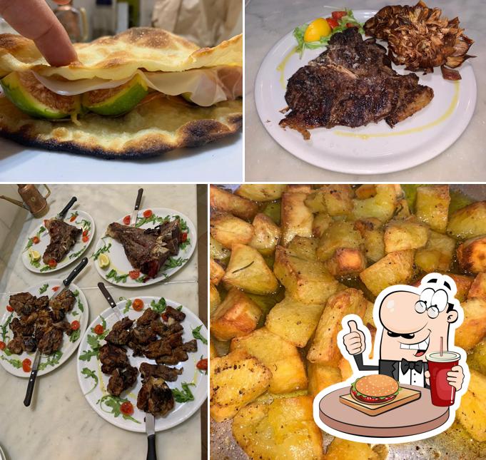 Prenditi un hamburger a Ristorante Pizzeria Al Belvedere