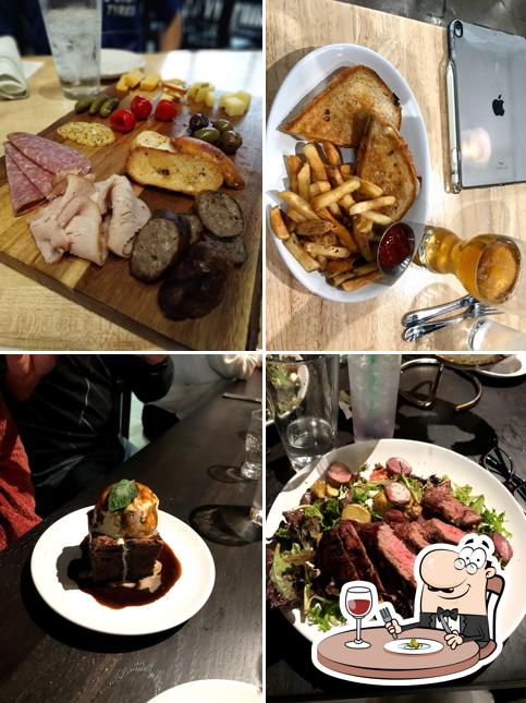 Old Herald Brewery & Distillery in Collinsville Restaurant menu and