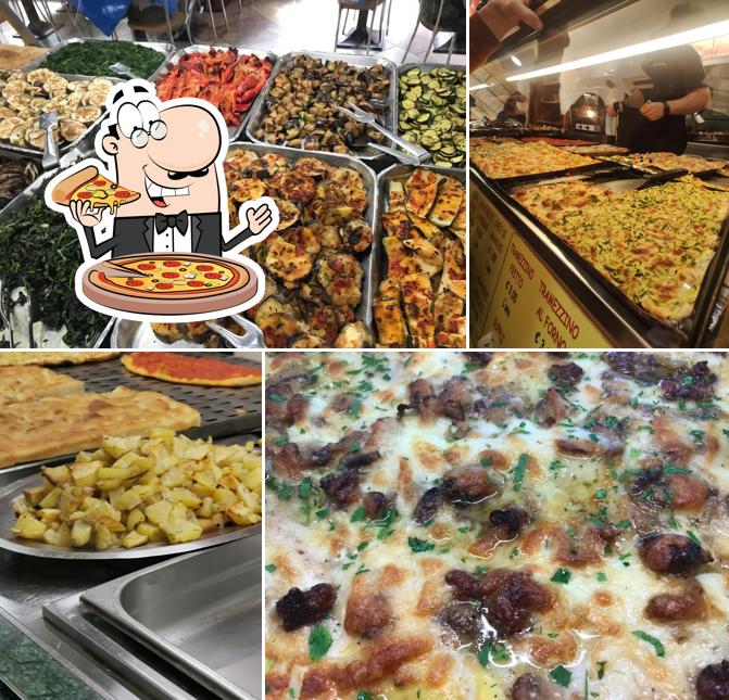 Prova una pizza a Rosticceria Pizzeria Tavola Calda & kebab