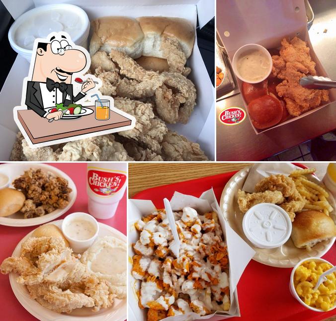 Bush's Chicken, 8831 Potranco Rd in San Antonio Restaurant menu and reviews