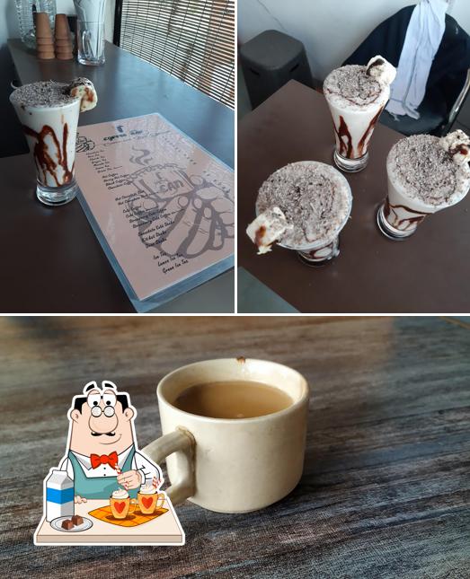 Enjoy a beverage at Famous Restaurant