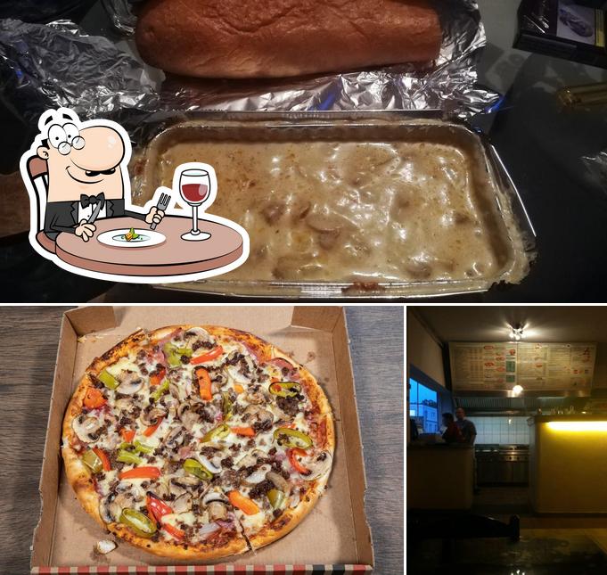 L’image de la nourriture et intérieur de Aram's Pizza - Italienische Pizza’s