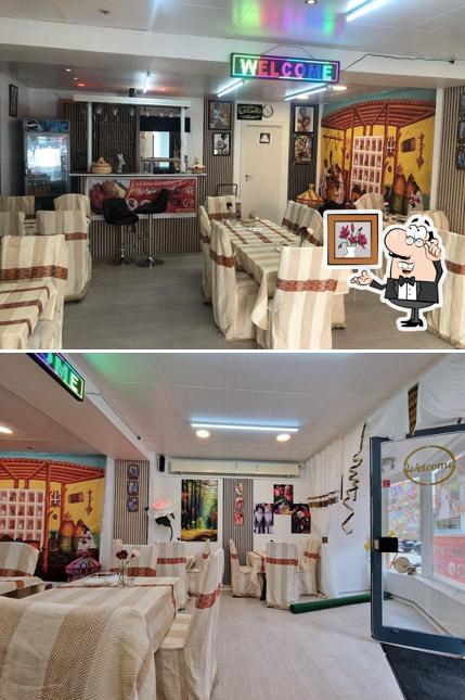 L'intérieur de Afro Restaurant