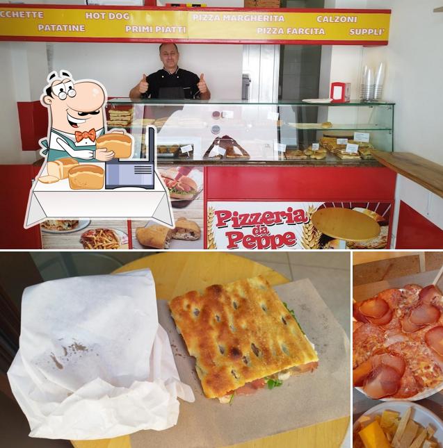 Pane all'aglio al Pizzeria Da Peppe