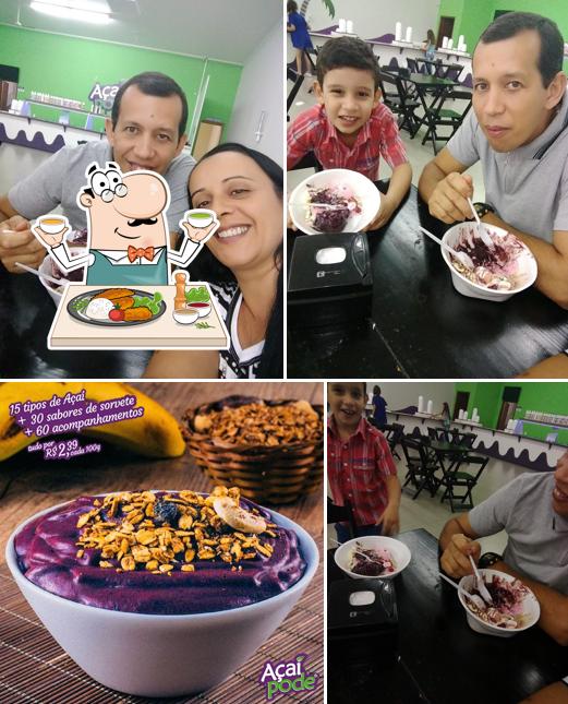 Mousse de chocolate em Açaí Pode