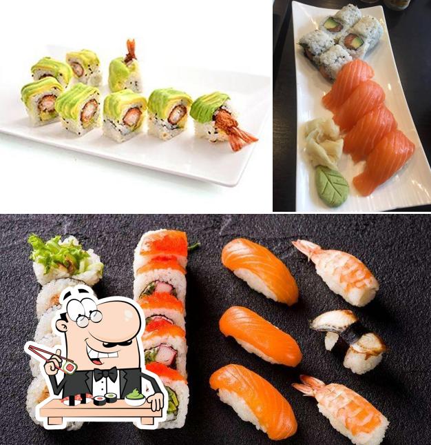 Commandez de nombreuses options de sushi