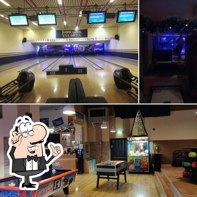 Gli interni di Bowling Valdera