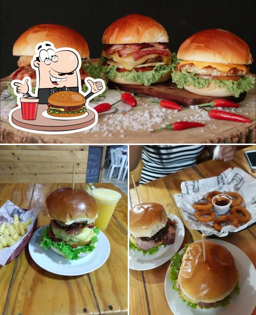 Try out a burger at HAMBURGUERIA 43