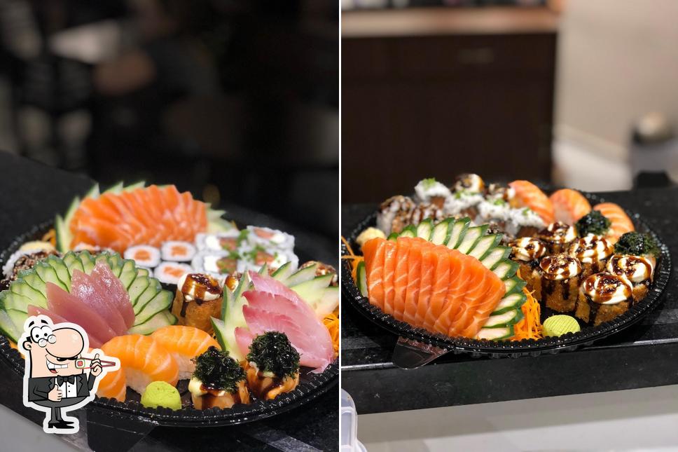 Escolha diversas opções de sushi