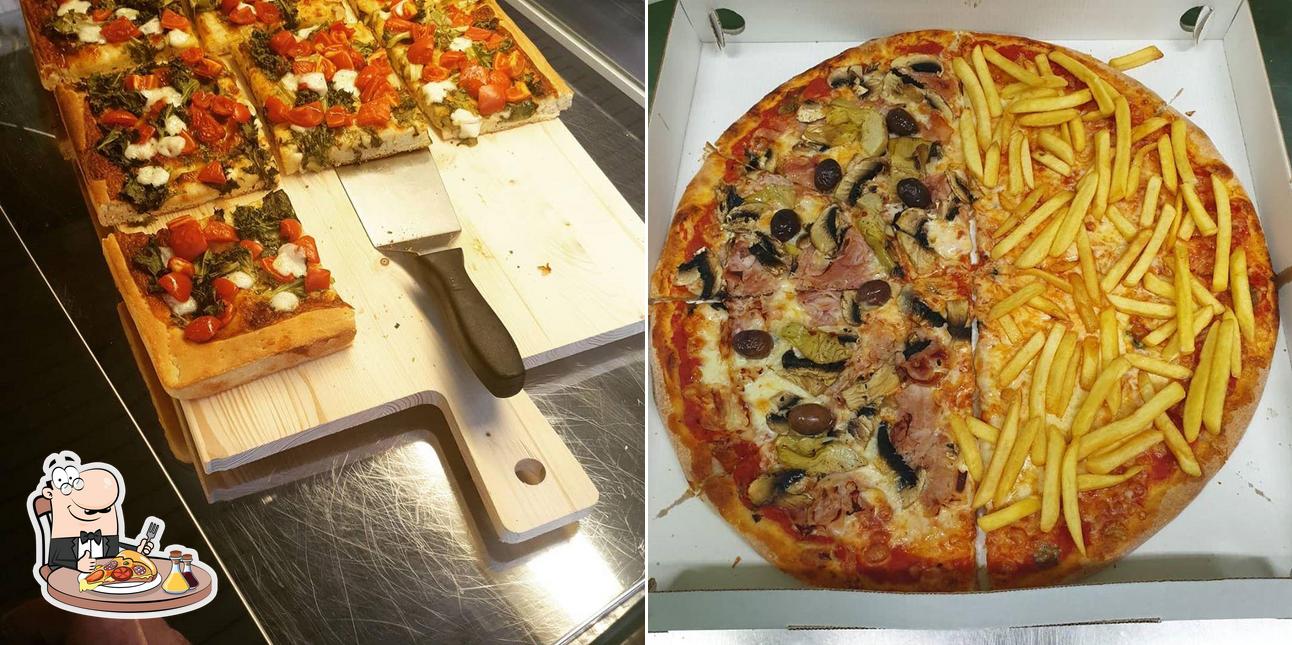 A Lorello - Macelleria Pizzeria Gastronomia, puoi ordinare una bella pizza