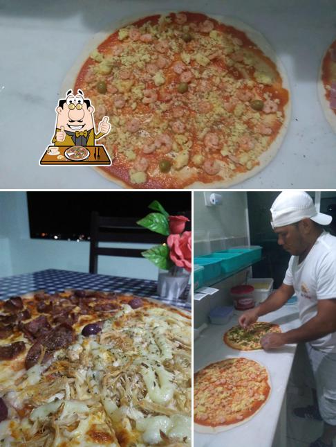 Experimente pizza no Pizzaria Bela vista