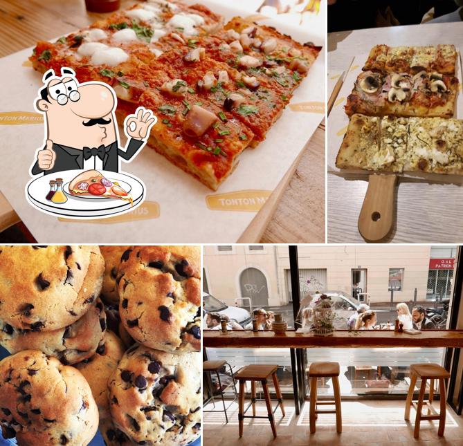 Попробуйте пиццу в "Pizzeria Tonton Marius Sainte"