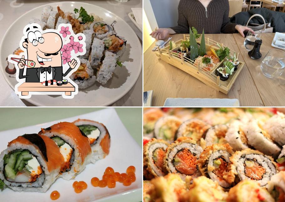 Les sushis sont un plat célèbres provenant du Japon