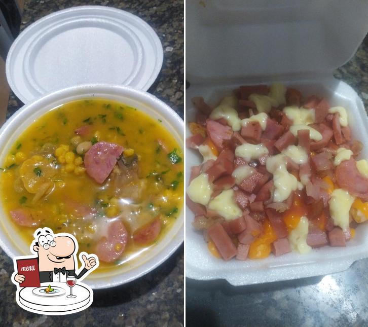 Platos en Bar e lanchonete da samara