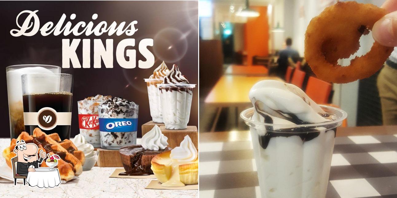 Burger King propone un'ampia gamma di dessert